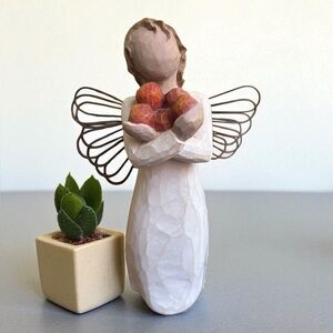 WILLOW TREE Good Health Angel Figurine Susan Lordi Vintage 2003 Hope Healing